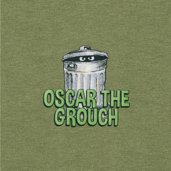 Uniqlo UT Oscar The Grouch Tee Short Sleeve Cotton Large NWT - Picture 5 of 5